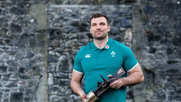 Pictured is Ireland and Munster backrow Tadhg Beirne, who today has been named the Guinness Rugby Writers of Ireland Men’s Player of the Year acknowledging an outstanding 2024/2025 season for both club and country. The recipients were celebrated this even