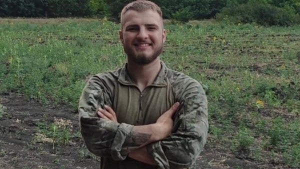 Photo of Irishman Alex Ryzhuk, who was killed in Ukraine