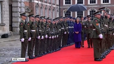 Inauguration of President Connolly a day of pomp and ceremony at Dublin Castle