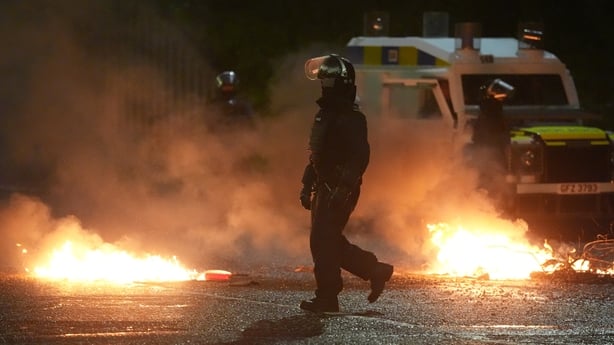 Violence in Portadown in June 2025