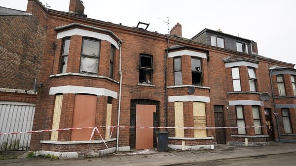 Homes in Ballymena were attacked during the unrest