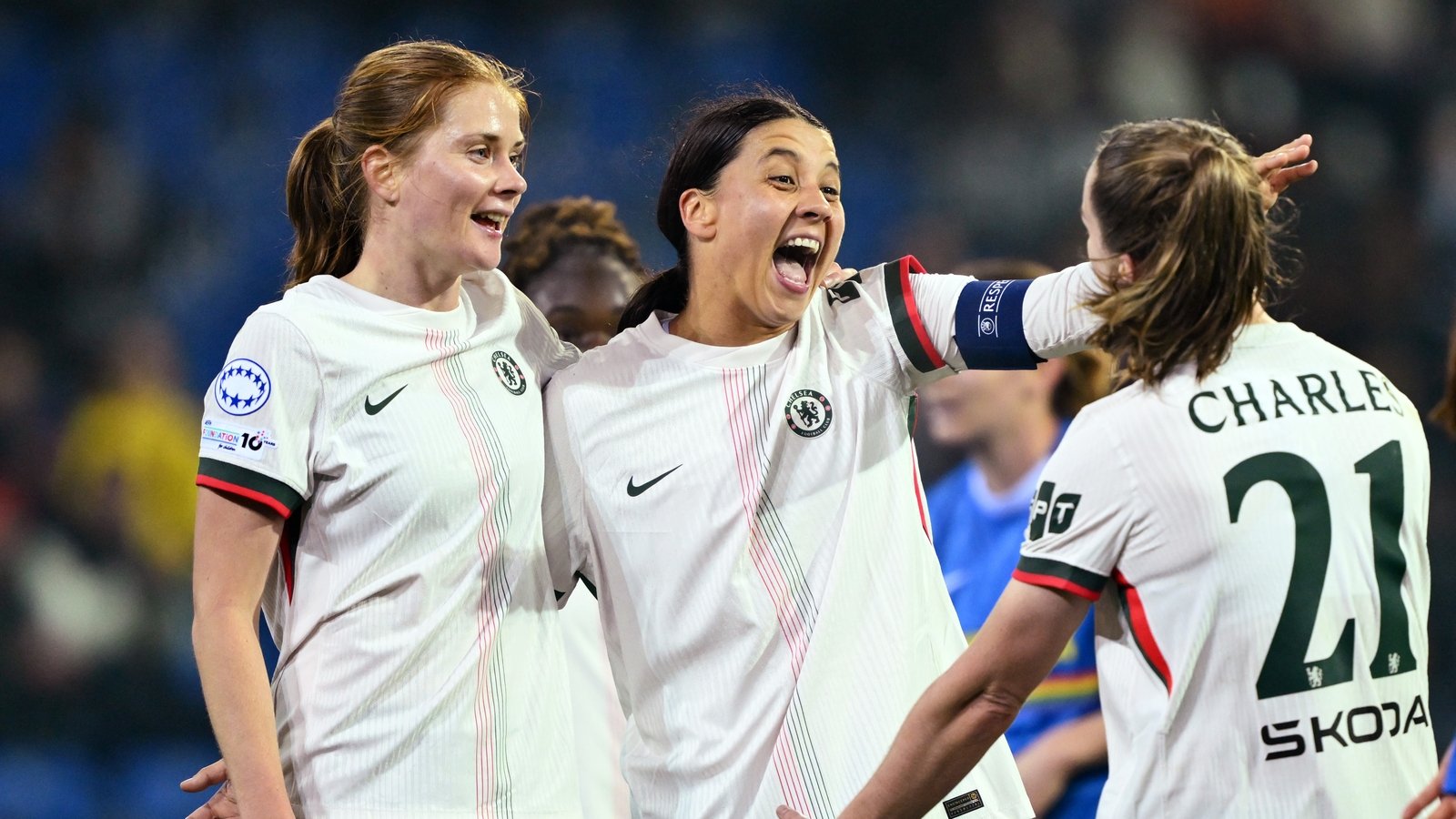 Women's Champions League: Chelsea hit St Polten for six