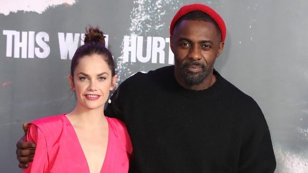 Ruth Wilson and Idris Elba pictured at a photocall for Luther, 2018