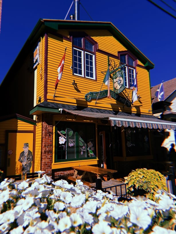 Paddys Brewpub in Wolfville Nova Scotia