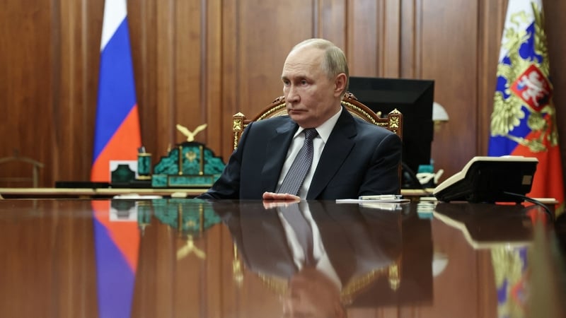 The Kremlin has said Vladimir Putin would meet Volodymyr Zelensky - but only in Moscow