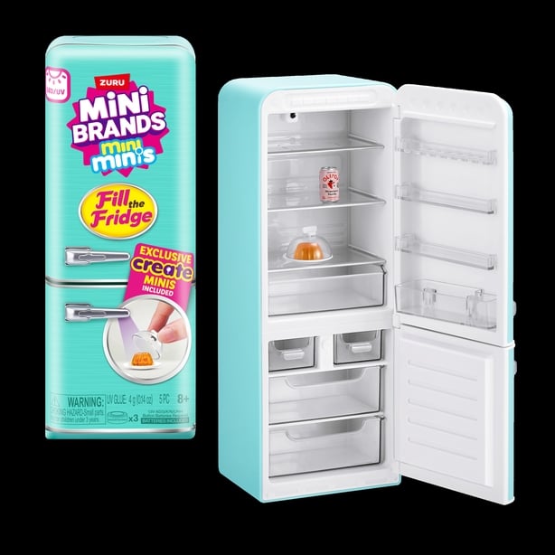Mini Brands – Fill The Fridge Playset 