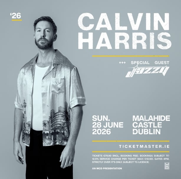 Promo for Calvin Harris gig