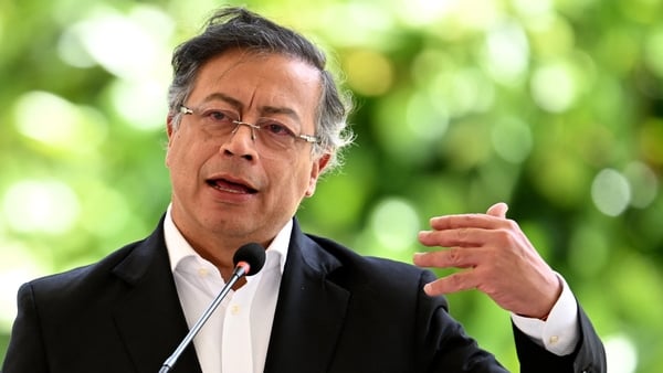 Colombia's President Gustavo Petro speaks during the Amazon Cooperation Treaty Organization