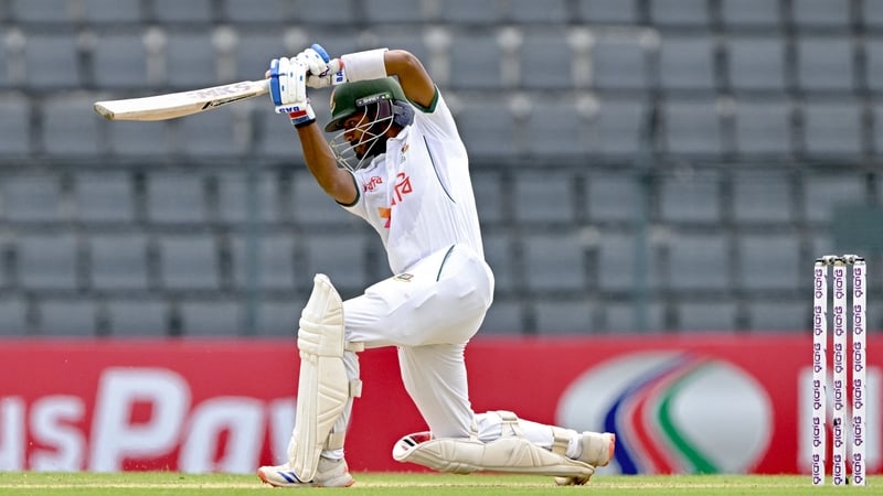 Mahmudul Hasan Joy made hay against the Irish attack