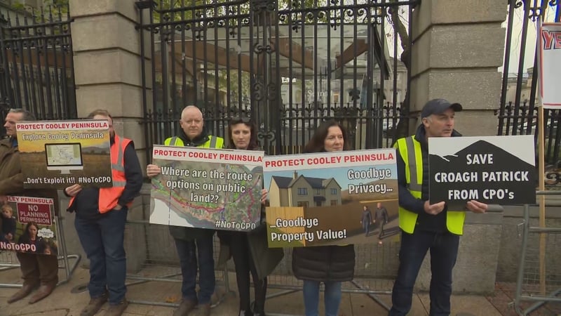 Around 17 groups travelled to Dublin from Galway, Cork, Waterford and the Cooley Peninsula in Co Louth