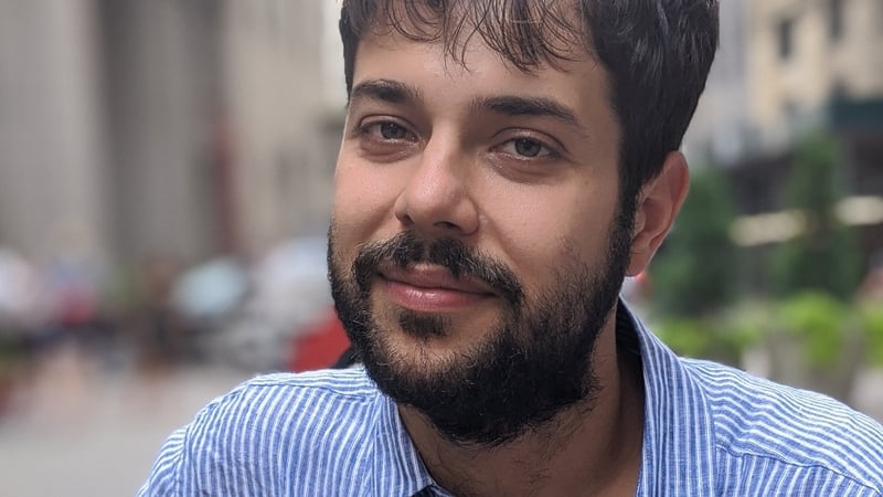 Galician author Brais Lamela (Pic: Mariana Katz)