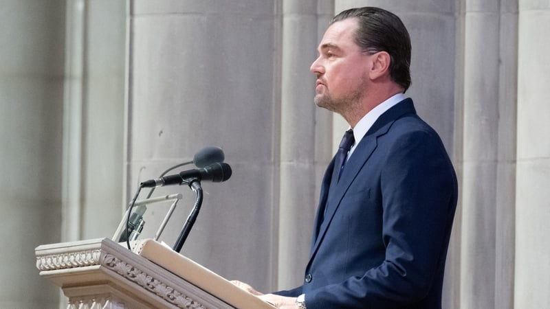 Leonardo DiCaprio at the funeral of Dr Jane Goodall - "It is a privilege to stand here today honouring a person of such immense magnitude. An extraordinary woman who changed not only the world, but so many of us in it, my good friend, Jane Goodall"