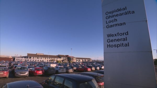 Exterior view of Wexford General Hospital