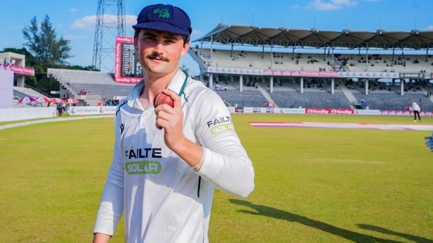 Matthew Humphreys took five wickets in the first Test against Bangladesh
