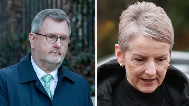 Composite image of Jeffrey Donaldson and Eleanor Donaldson 