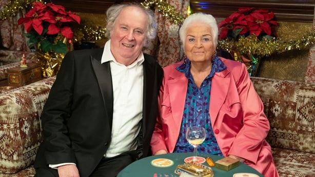 EastEnders stars Paul Bradley and Pam St Clement