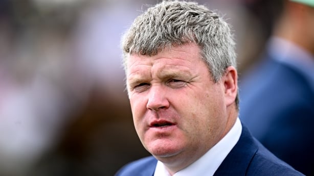 Galway , Ireland - 31 July 2025; Trainer Gordon Elliott before the Guinness Open Gate Brewery Novice Steeplechase during day four of the Galway Races Summer Festival at Ballybrit Racecourse in Galway. (Photo By Seb Daly/Sportsfile via Getty Images)