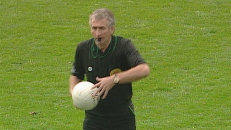 Thomas Howard was a high profile GAA referee (file image)