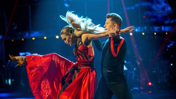 Ashley Roberts, Pasha Kovalev on Strictly Come Dancing