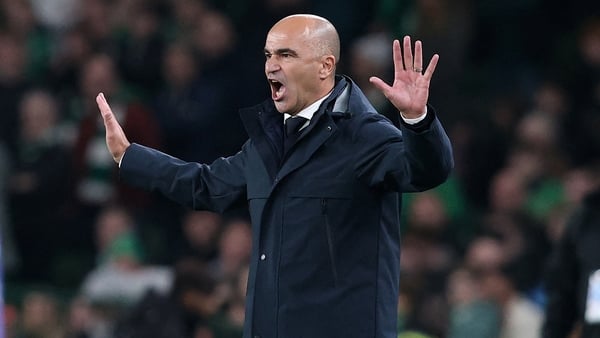 Portugal's coach Roberto Martinez