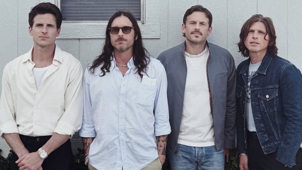 Kings of Leon pose for a promo shot