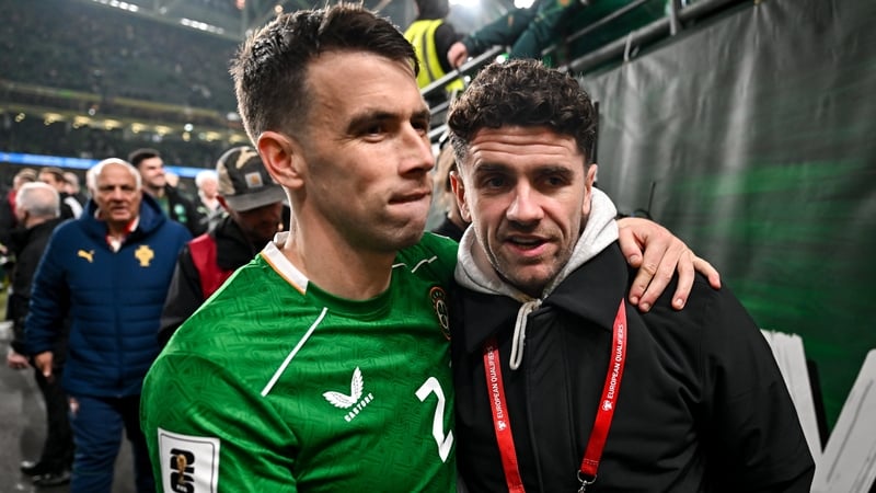 Seamus Coleman, é buíoch beannachtach ar deiridh aréir