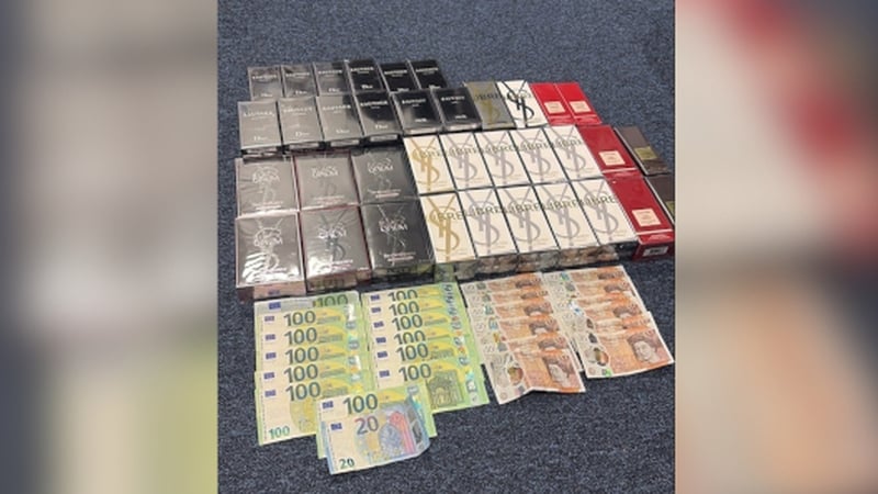 Gardaí say around €6,000 worth of high value duty free goods, including perfume was stolen