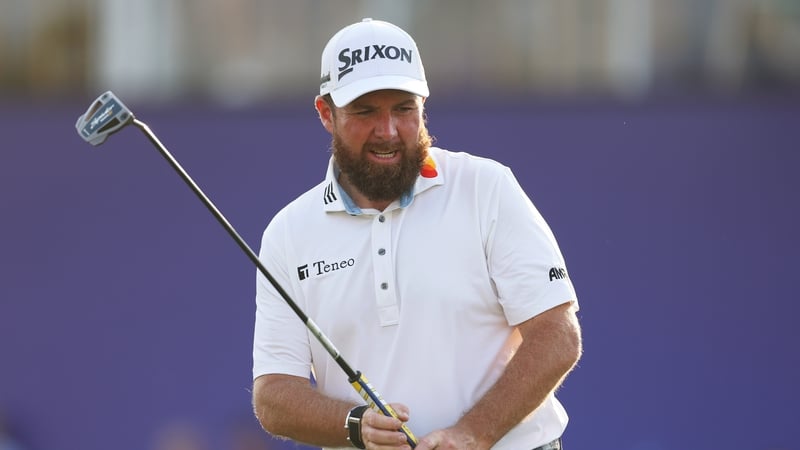 Shane Lowry carded a five-under-par round of Friday
