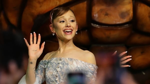 Ariana Grande attends the "Wicked: For Good" Asia-Pacific Premiere at Universal Studio Singapore