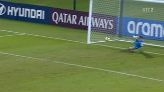 Noonan saves in shootout as Ireland reach last 16