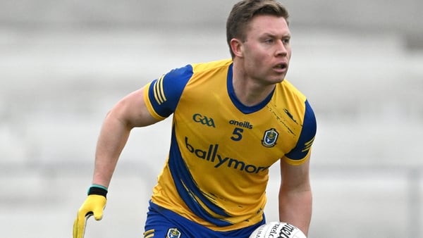 Niall Daly of Roscommon during the Allianz Football League Division 1 match between Roscommon and Galway at Dr Hyde Park in Roscommon.