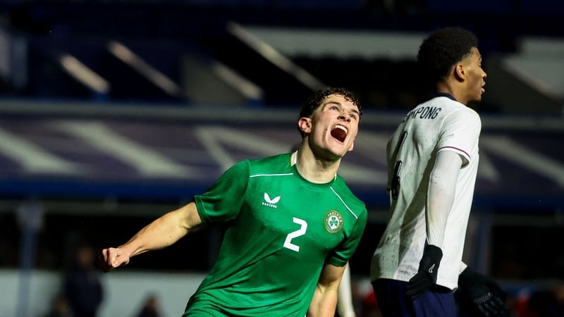 Republic of Ireland's Jacob Devany put in an all-action display
