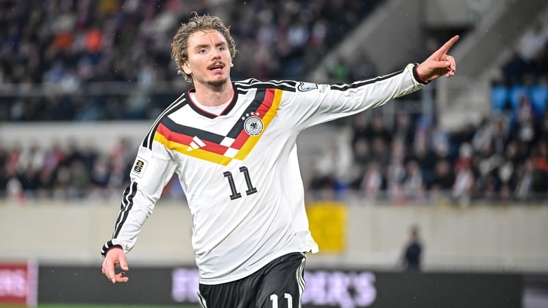 Newcastle centre forward Nick Woltemade made the difference for Germany