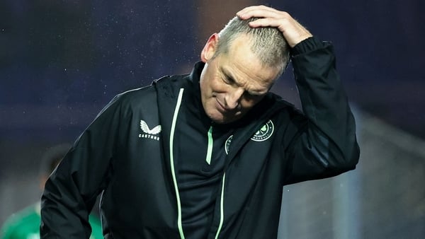 14 November 2025; Republic of Ireland head coach Jim Crawford after the UEFA European U21 Championship qualifier group D match between England and Republic of Ireland at St. Andrew's at Knighthead Park in Birmingham, England. Photo by Harry Murphy/Sportsf
