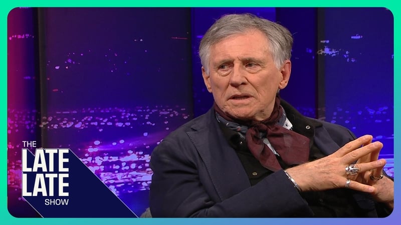 Gabriel Byrne says he firmly believes Oscar Wilde's famous quote that the Irish are the greatest storytellers since the Greeks