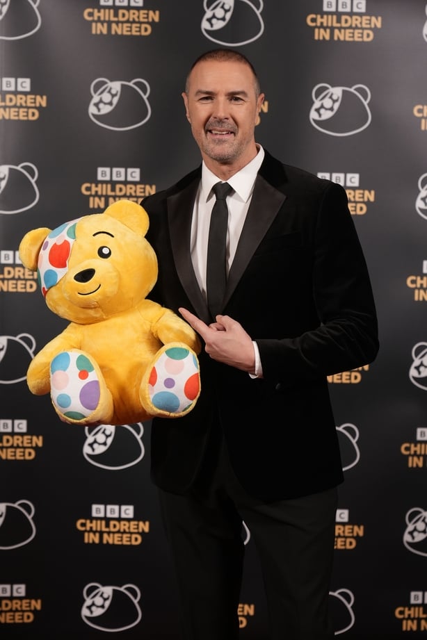 Presenter Paddy McGuinness arrives for BBC Children in Need at MediaCity in Salford. Picture date: Friday November 14, 2025. PA Photo. Photo credit should read: Peter Byrne/PA Wire