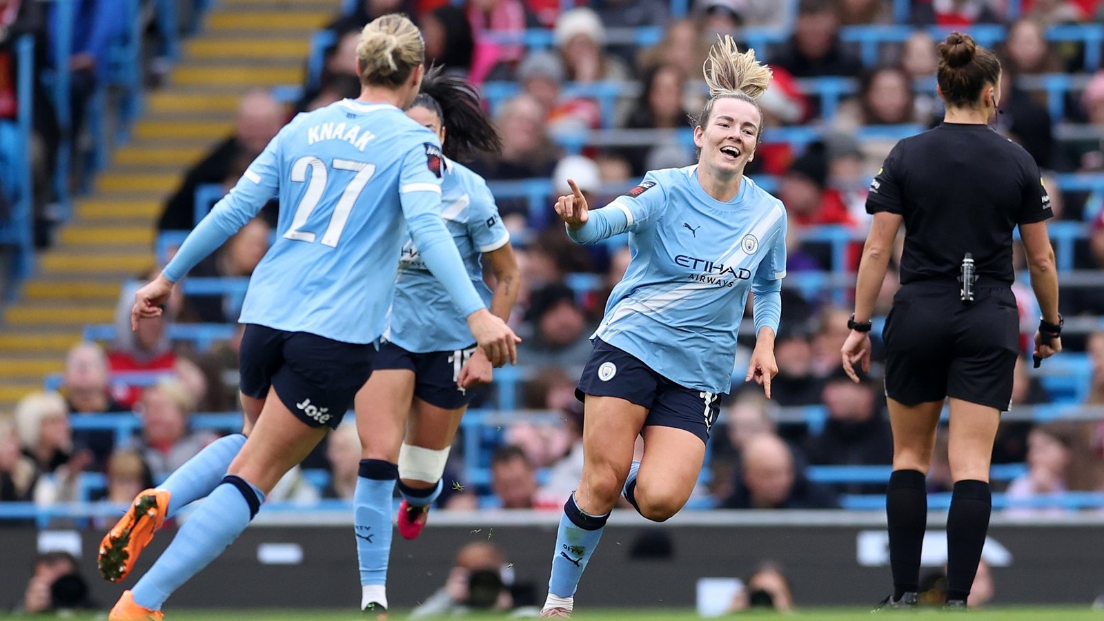 Hemp heroics help City crush United in Manchester derby
