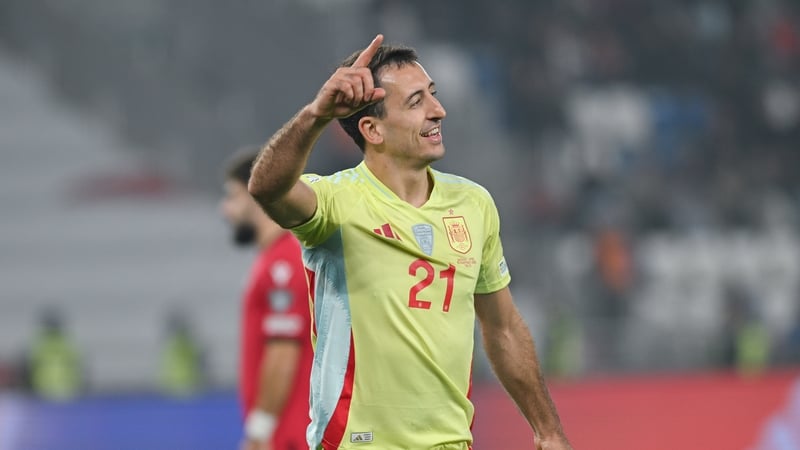 Mikel Oyarzabal got the ball rolling for Spain in Tbilisi