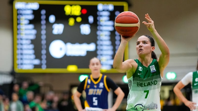 Hazel Flynn and her Ireland team-mates put in a huge performance at the National Basketball Arena