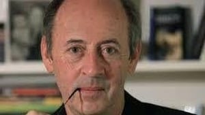 A Dog on his Master, a poem by Billy Collins show image