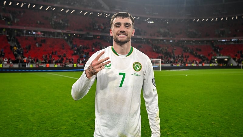 Troy Parrott has carried his AZ Alkmaar form into the international (and Puskas) Arena