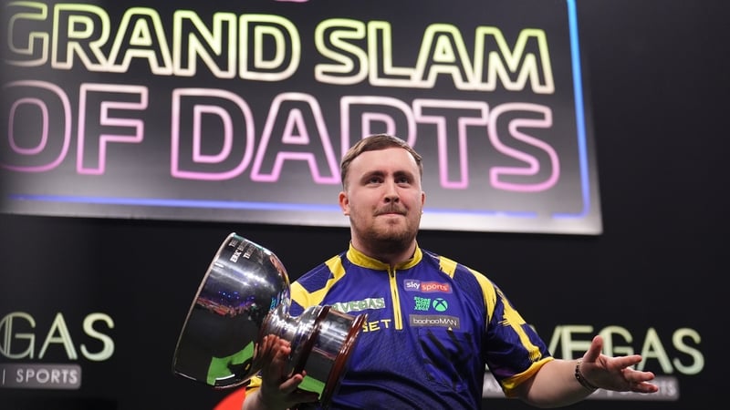 Luke Littler landed back-to-back titles at the Grand Slam of Darts