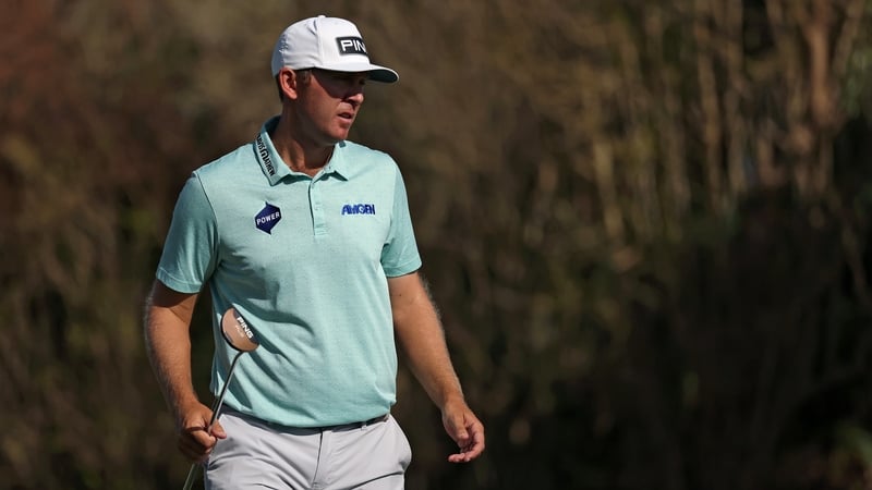 Seamus Power had put himself into a strong position earlier in his round