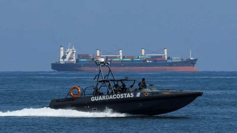 Venezuela's leader Nicolas Maduro accused the US of using alleged drug trafficking as a pretext for 'imposing regime change' in Venezuela [file image]