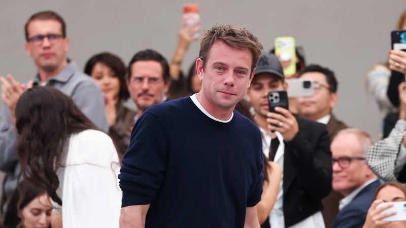 Jonathan Anderson at the Christian Dior womenswear show in October