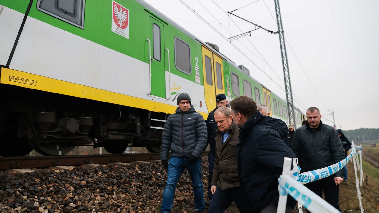 Polish railway explosion an 'act of sabotage', says Tusk