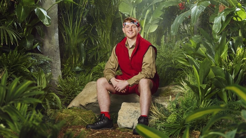 Ginge says of his mother's support when he was growing up: "If she can do it then I can do this in the jungle, so that's what keeps me going really."