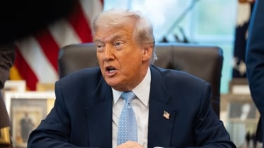 Trump says Epstein files are 'Democrat problem'