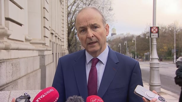 Taoiseach morning arrivals