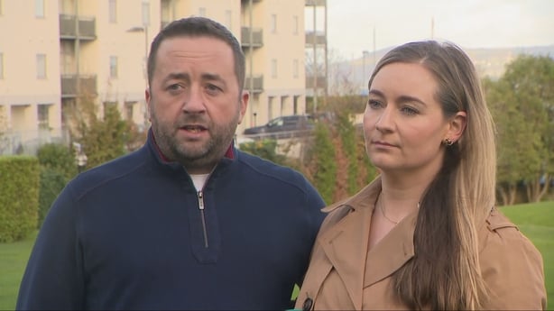 Photo shows Daniel Kelly and Ciara Ryan, Prospective Ringfort residents 